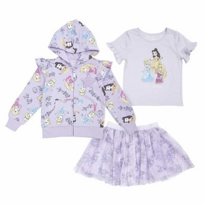 Disney Princess Kids' 3-piece Set with Tutu‎ Size 5 New
